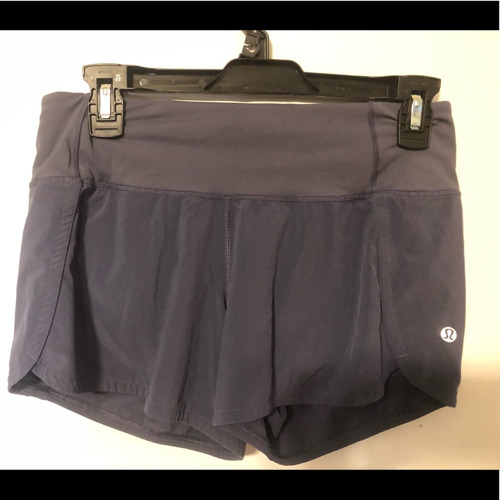 Lululemon size 4 navy shorts